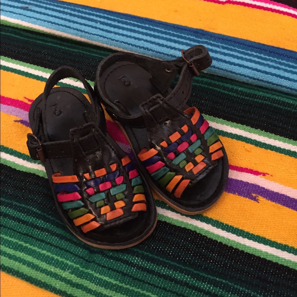 Babies and toddlers Mexican leather huaraches NEW